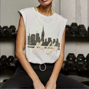 NWT! Free People Movement Bring The Heat Graphic Tank Top - Size Large